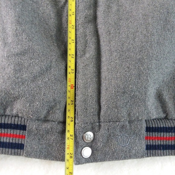 St. Louis Cardinals MLB Reversible Melton Jacket XL JH Design Heathered Gray‎ - Picture 11 of 16